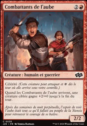 Combattants de l'aube