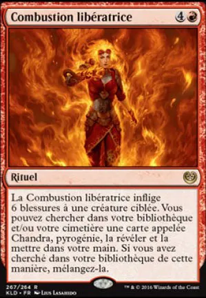 Combustion libératrice