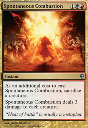 Combustion spontanée