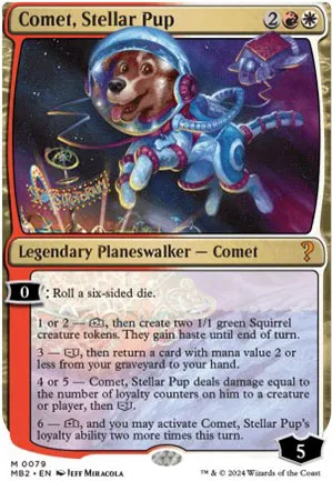 Comet, Stellar Pup