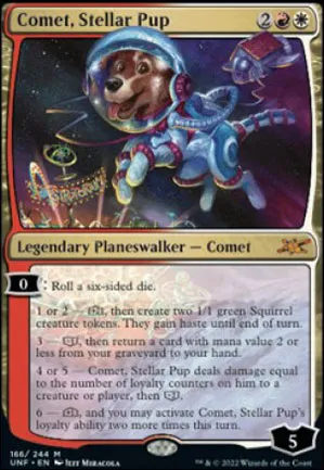 Comet, Stellar Pup