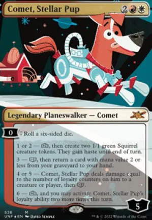 Comet, Stellar Pup