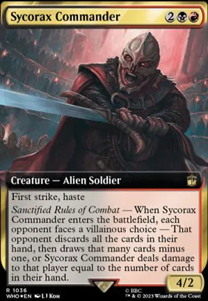 Commandant sycorax