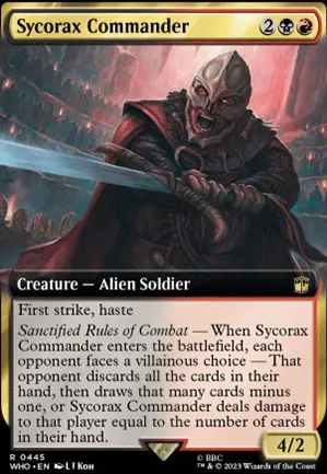 Commandant sycorax