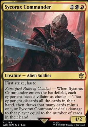 Commandant sycorax