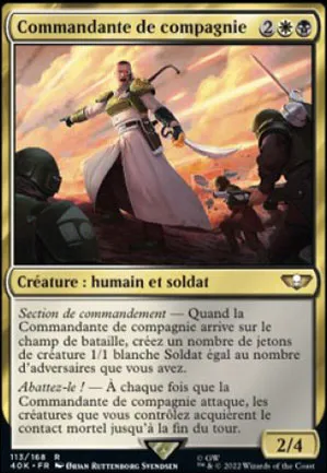 Commandante de compagnie