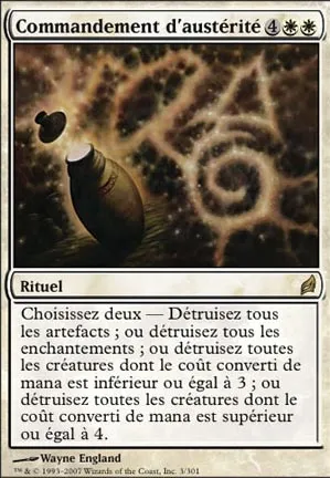 Commandement d'austérité