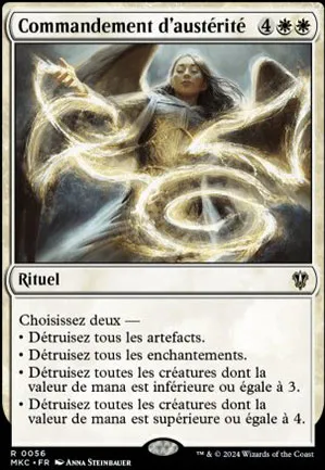 Commandement d'austérité