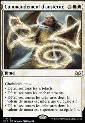 Commandement d'austérité