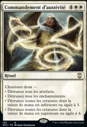 Commandement d'austérité