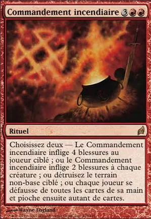 Commandement incendiaire