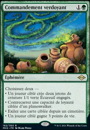 Commandement verdoyant