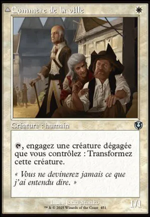 Commère de la ville // Plèbe provoquée