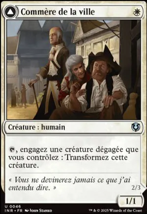 Commère de la ville // Plèbe provoquée