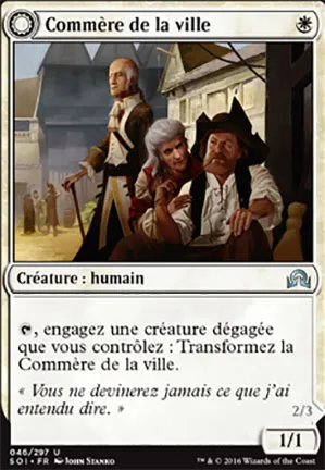 Commère de la ville // Plèbe provoquée
