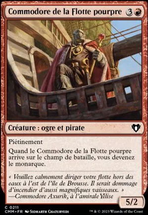 Commodore de la Flotte pourpre