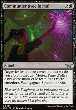 Communier avec le mal