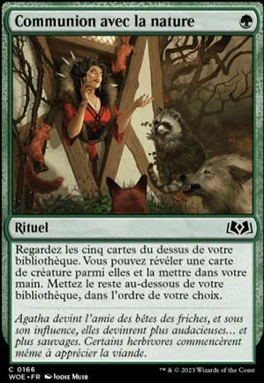 Communion avec la nature