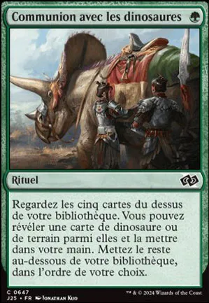 Communion avec les dinosaures