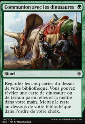 Communion avec les dinosaures