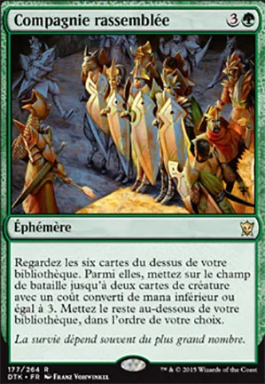 Compagnie rassemblée