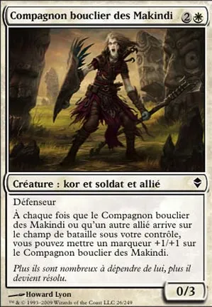 Compagnon bouclier des Makindi