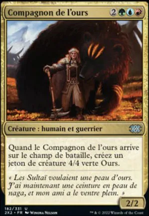 Compagnon de l'ours