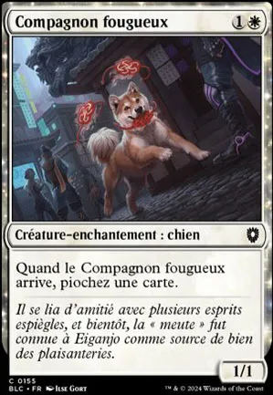 Compagnon fougueux