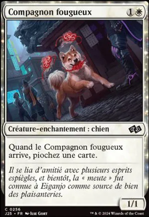 Compagnon fougueux
