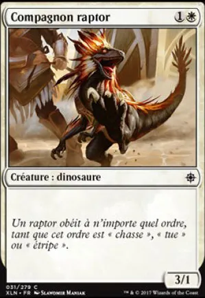 Compagnon raptor