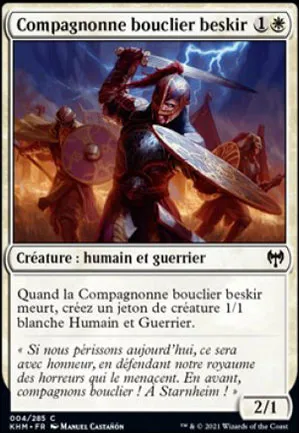 Compagnonne bouclier beskir