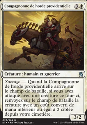 Compagnonne de horde providentielle