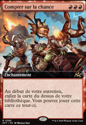 Compter sur la chance