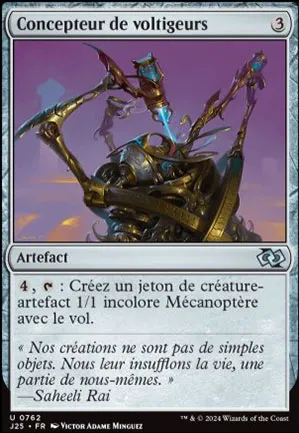 Concepteur de voltigeurs