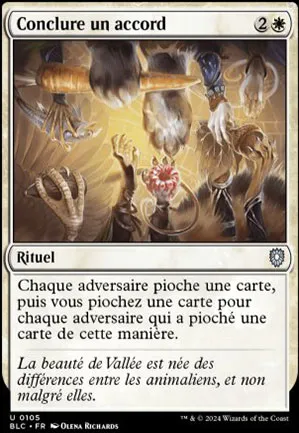 Conclure un accord
