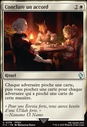 Conclure un accord