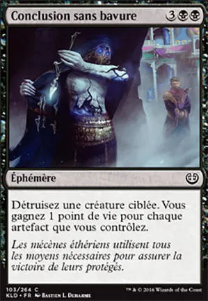 Conclusion sans bavure