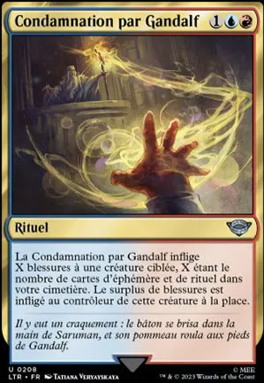 Condamnation par Gandalf