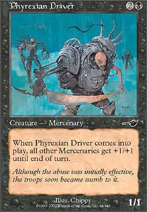 Conducteur phyrexian