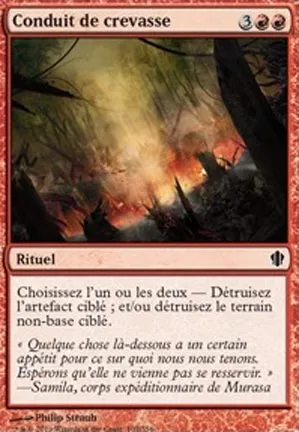Conduit de crevasse