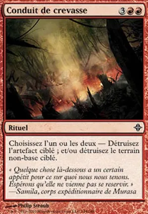 Conduit de crevasse