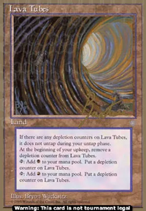 Conduits de lave