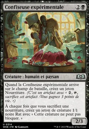 Confiseuse expérimentale