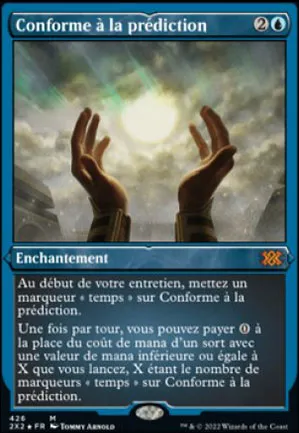 Conforme à la prédiction