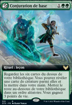 Conjuration de base