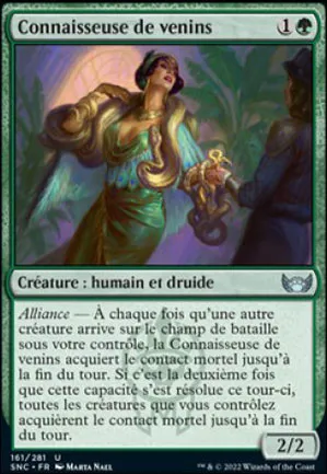 Connaisseuse de venins
