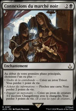 Connexions du marché noir