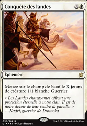 Conquête des landes