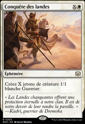 Conquête des landes