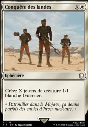 Conquête des landes